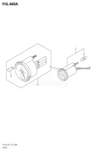 DF250Z From 25003Z-510001 (E01 E40)  2015 drawing METER