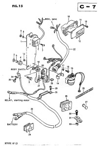 DT75 From 07501-402338 till 404156 ()  1984 drawing ELECTRICAL (1)