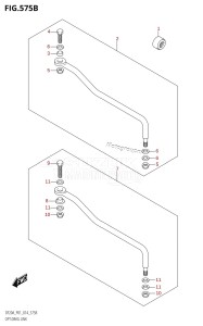 DF20A From 02002F-410001 (P01)  2014 drawing OPT:DRAG LINK (DF15A:P01)