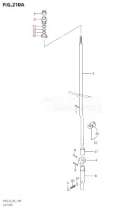 DF40 From 04001F-880001 (E03)  2008 drawing SHIFT ROD