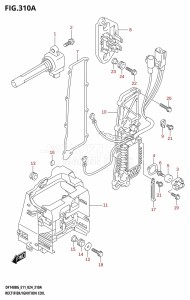 DF115BG From 11505F-440001 (E11 - E40)  2024 drawing RECTIFIER /​ IGNITION COIL