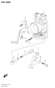 06002F-210001 (2012) 60hp E03-USA (DF60A) DF60A drawing THROTTLE BODY