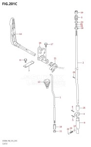 DT40 From 04005K-410001 ()  2014 drawing CLUTCH (DT40WR:P40)