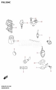 DF20A From 02002F-510001 (P01)  2015 drawing SENSOR /​ SWITCH (DF9.9BT:P01)