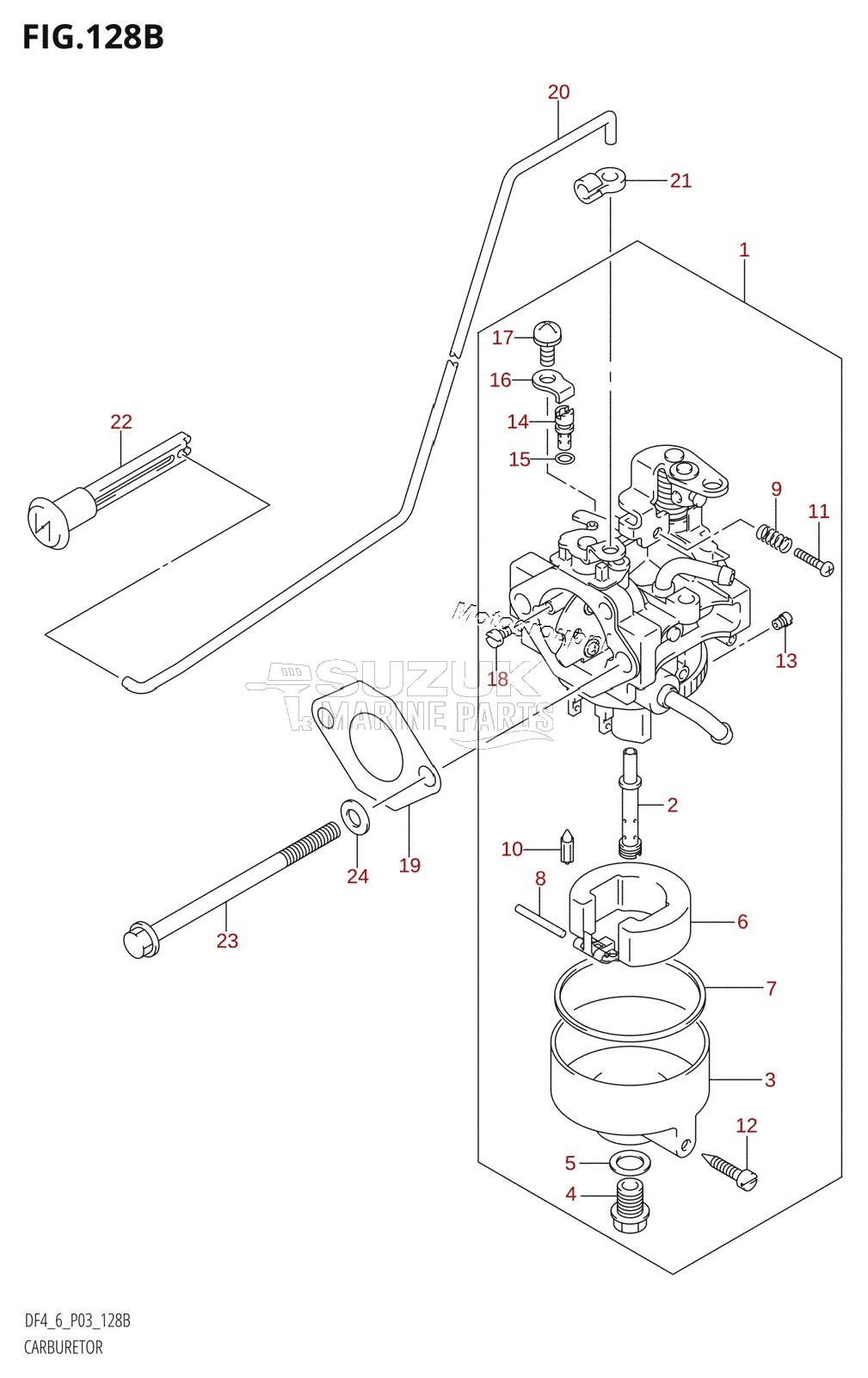 CARBURETOR (DF6:(K3,K4))