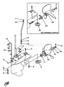 25B drawing LOWER-CASING-x-DRIVE