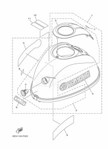 F2-5BMHL drawing FAIRING-UPPER