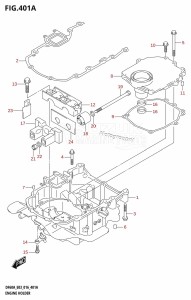 DF60A From 06002F-610001 (E03)  2016 drawing ENGINE HOLDER (DF40A:E03)