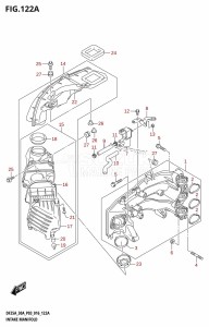 DF25A From 02504F-610001 (P03)  2016 drawing INTAKE MANIFOLD (DF25A:P03)