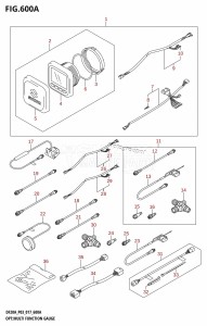 DF20A From 02002F-710001 (P03)  2017 drawing OPT:MULTI FUNCTION GAUGE (DF9.9BR:P03)