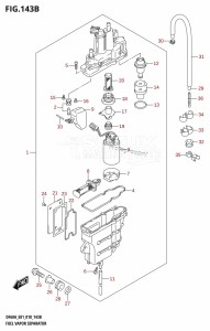 DF60A From 06002F-810001 (E01 E40)  2018 drawing FUEL VAPOR SEPARATOR (E40)