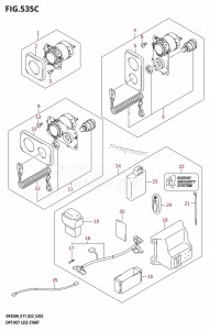 DF325A From 32501F-040001 (E01 E40)  2020 drawing OPT:KEY LESS START (022,023)