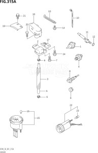 04001F-680001 (2006) 40hp E01-Gen. Export 1 (DF40QHK6  DF40TK6) DF40 drawing SENSOR