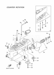 FL350AET2U drawing PROPELLER-HOUSING-AND-TRANSMISSION-4