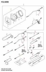 DF25A From 02504F-610001 (P01)  2016 drawing OPT:MULTI FUNCTION GAUGE (DF25AT:P01)