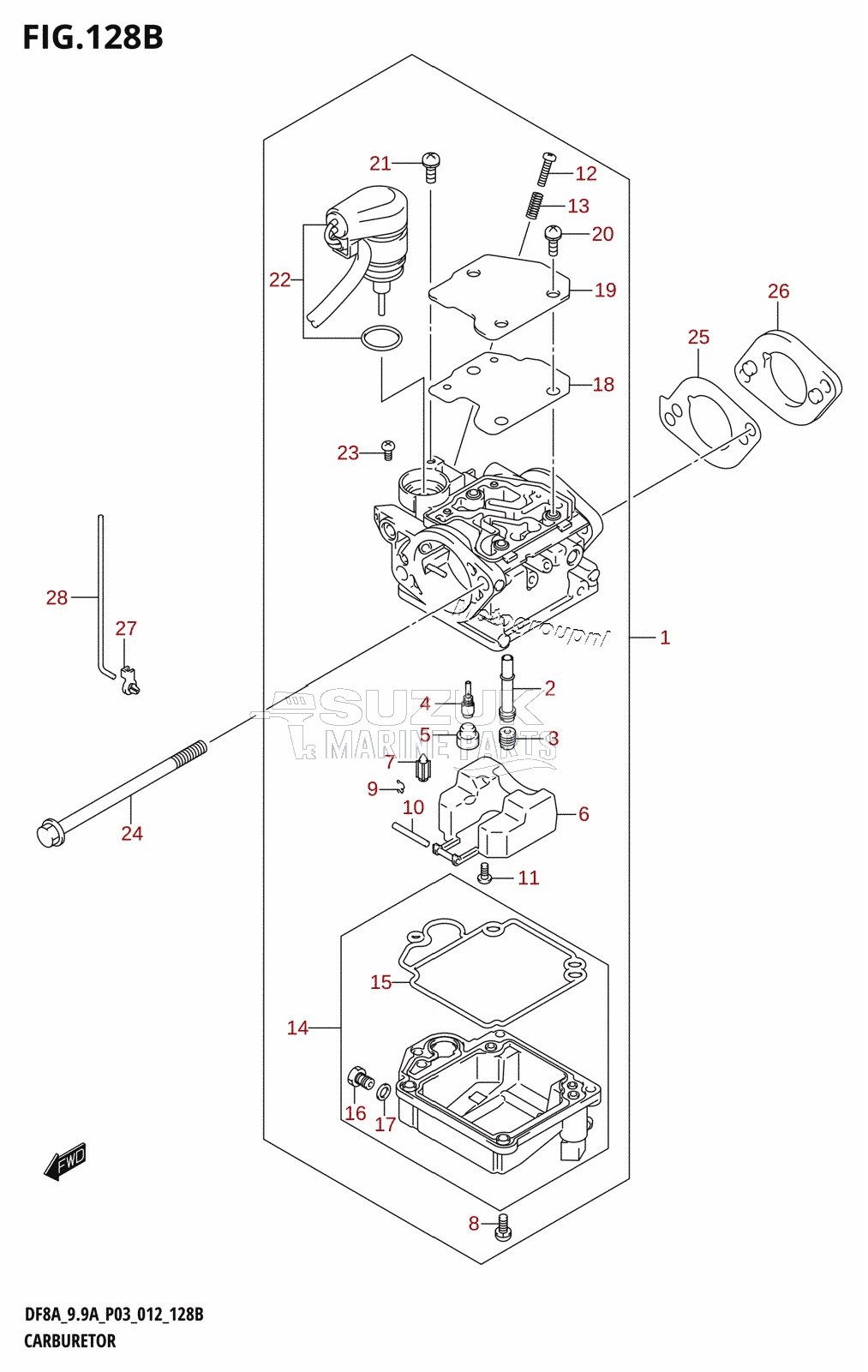 CARBURETOR (DF8AR:P03)