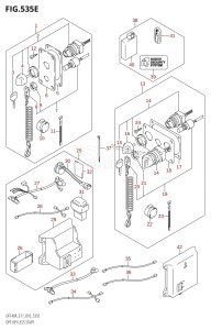 DF115AST From 11504F-610001 (E03)  2016 drawing OPT:KEY LESS START (DF140AZ:E11)