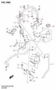 DF25A From 02504F-610001 (P01)  2016 drawing FUEL PUMP (DF30A:P40)