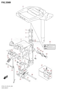 DT15A From 01504-610001 (P36 P40 P81)  2016 drawing SWIVEL BRACKET (DT9.9A:P36)