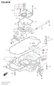 DF150Z From 15002Z-810001 (E03)  2018 drawing ENGINE HOLDER (DF150ST)