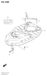 DF250Z From 25003Z-510001 (E40)  2015 drawing RING GEAR COVER (DF200T:E40)