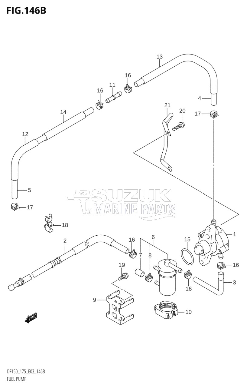 FUEL PUMP (K9,K10,011)