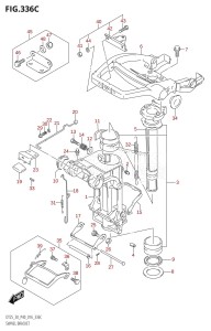 DT25 From 02503K-610001 (P36-)  2016 drawing SWIVEL BRACKET (DT30R:P40)