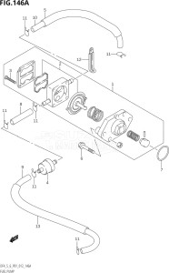 00502F-210001 (2012) 5hp P01-Gen. Export 1 (DF5) DF5 drawing FUEL PUMP (DF4:P01)