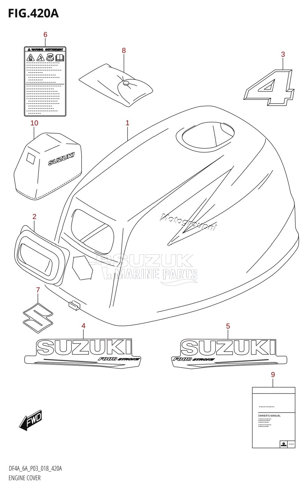 ENGINE COVER (DF4A)