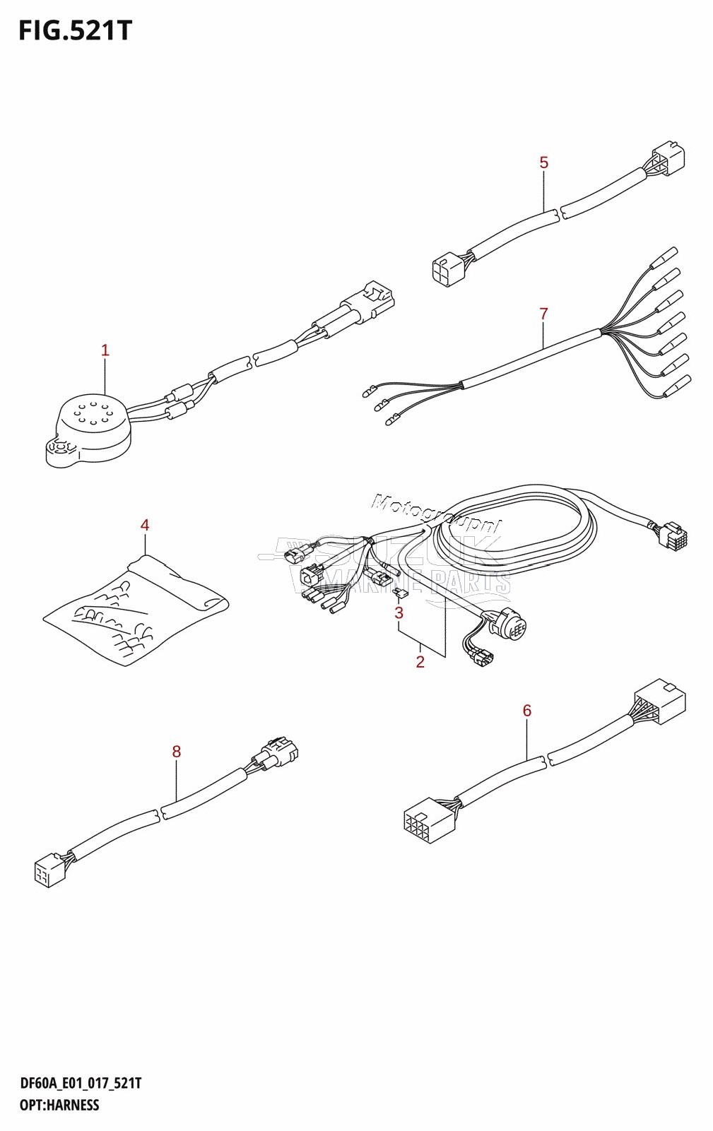 OPT:HARNESS (DF60AVTH:E01)