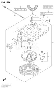 00993F-310001 (2013) 9.9hp P03-U.S.A (DF9.9TH) DF9.9 drawing RECOIL STARTER