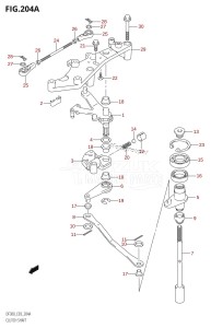 DF300 From 30002F-110001 (E03)  2011 drawing CLUTCH SHAFT