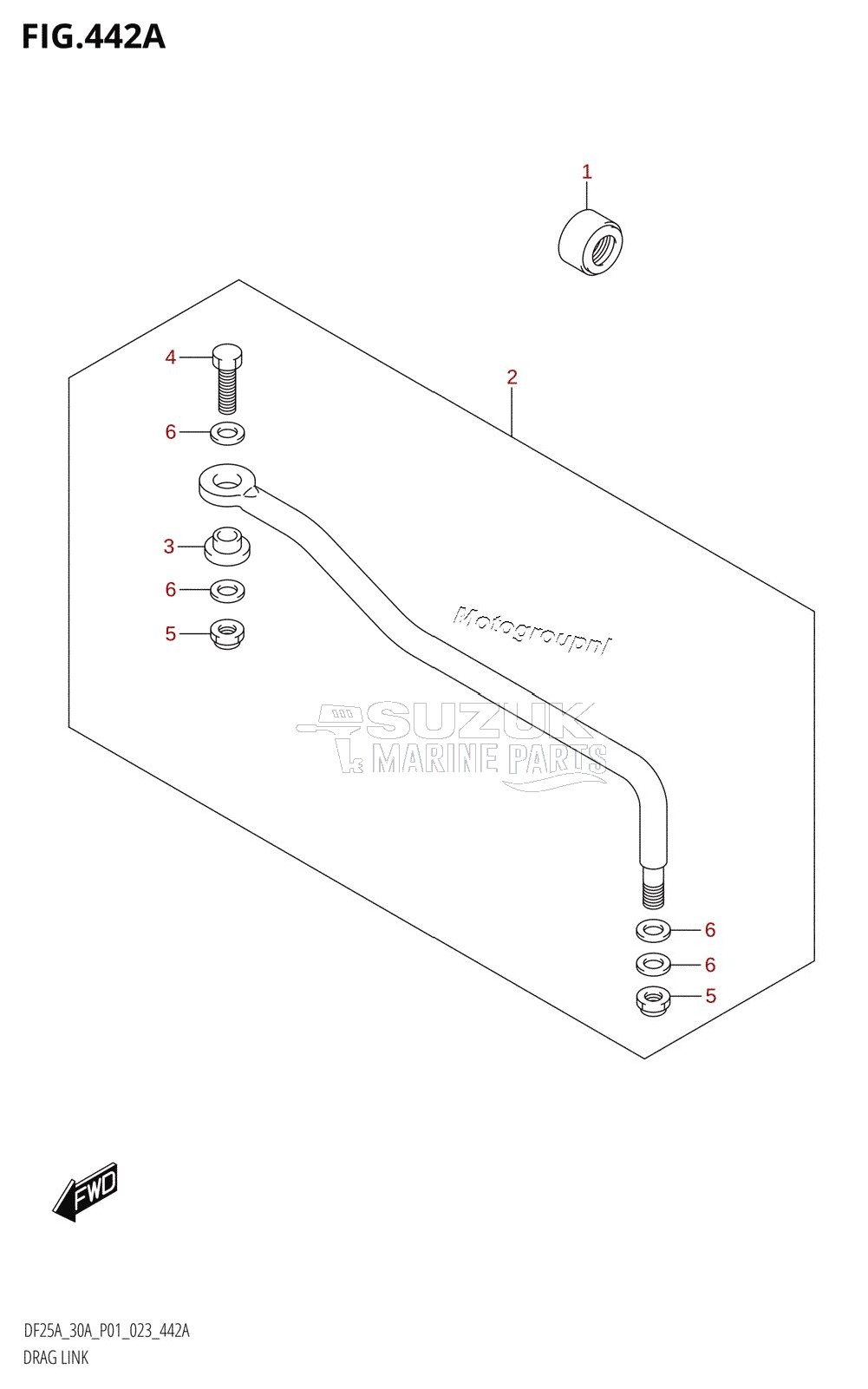 DRAG LINK (DF25AT,DF30AR,DF30AT)