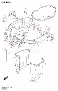 DF200A From 20003F-510001 (E01 E40)  2015 drawing SIDE COVER (DF200AZ:E40)