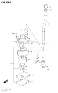 DF175TG From 17502F-610001 (E03)  2016 drawing WATER PUMP (DF175Z:E03)