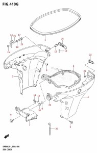 DF40A From 04003F-310001 (E01)  2013 drawing SIDE COVER (DF60A:E01)