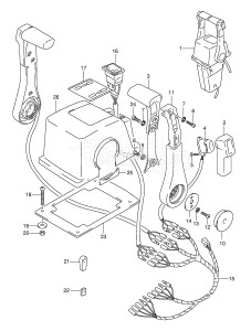 DF140 From 14001F-371001 (E40)  2003 drawing OPT:TOP MOUNT DUAL (1)