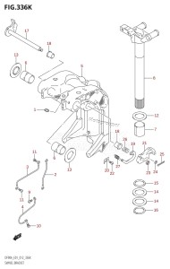 DF80A From 08002F-210001 (E01 E40)  2012 drawing SWIVEL BRACKET (DF90ATH:E40)