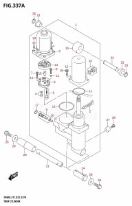 DF40A From 04003F-240001 (E01 E11)  2022 drawing TRIM CYLINDER ((DF40A,DF40ATH,DF50A,DF50ATH):(020,021))