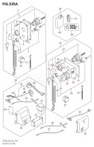 DF175AZ From 17503Z-910001 (E03)  2019 drawing OPT:KEY LESS START