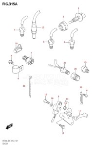 DF250A From 25003P-610001 (E01 E40)  2016 drawing SENSOR