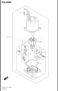 10005F-340001 (2023) 100hp E01-Gen. Export 1 (DF100C) DF100C drawing PTT MOTOR