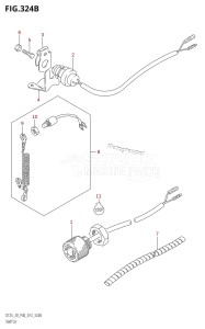 DT25 From 02503K-310001 (P36-)  2013 drawing SWITCH (DT30:P40)