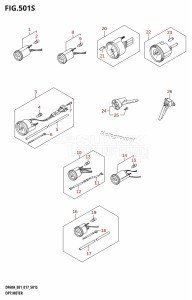 DF50A From 05004F-710001 (E01)  2017 drawing OPT:METER (DF60AVT:E40)