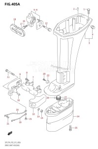 DF9.9 From 00993F-310001 (P03)  2013 drawing DRIVE SHAFT HOUSING