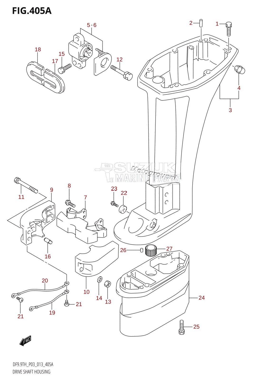 DRIVE SHAFT HOUSING