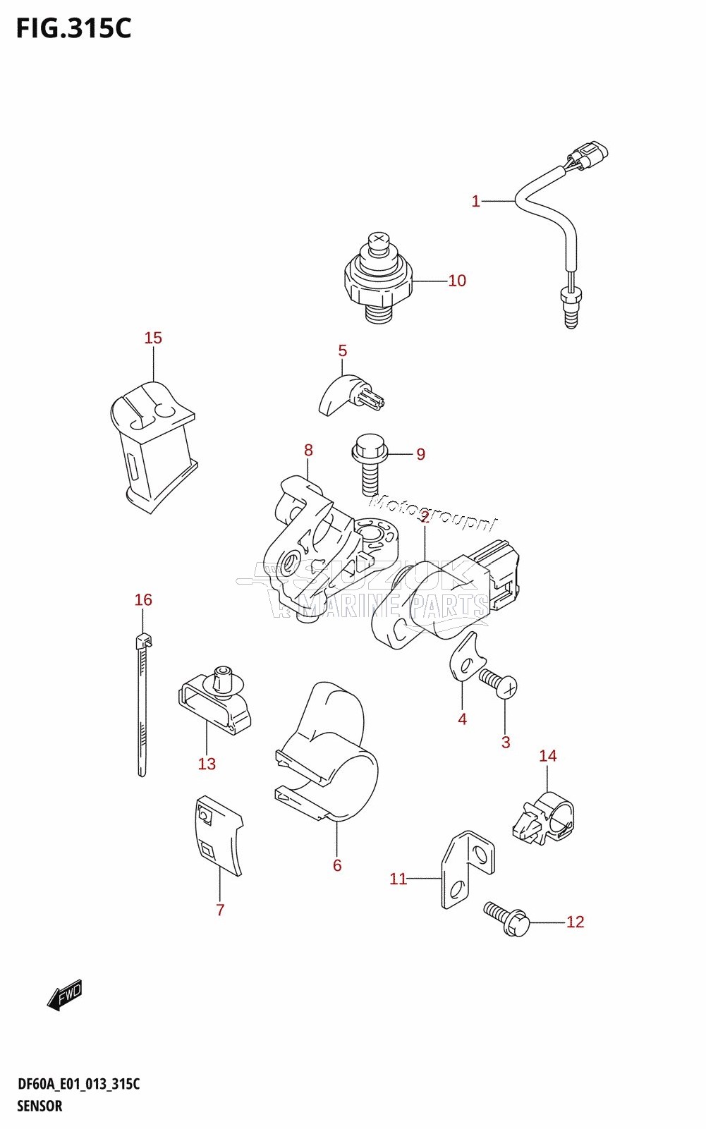 SENSOR (DF40AST:E34)