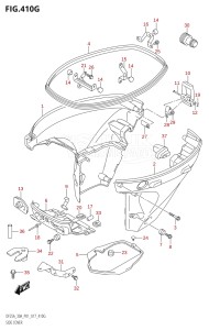 02504F-710001 (2017) 25hp P01-Gen. Export 1 (DF25A  DF25AR  DF25AT  DF25ATH) DF25A drawing SIDE COVER (DF30AT:P01)