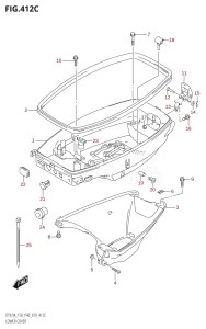 DT9.9A From 00996-910001 (P36 P40 P81)  2019 drawing LOWER COVER (DT9.9AK,DT15AK)