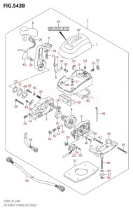 DF300Z From 30001Z-980001 (E01 E40)  2009 drawing OPT:REMOTE CONTROL ASSY SINGLE (K8,K9,K10,011)